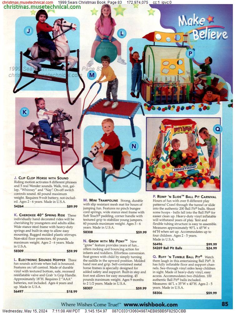 1999 Sears Christmas Book, Page 83