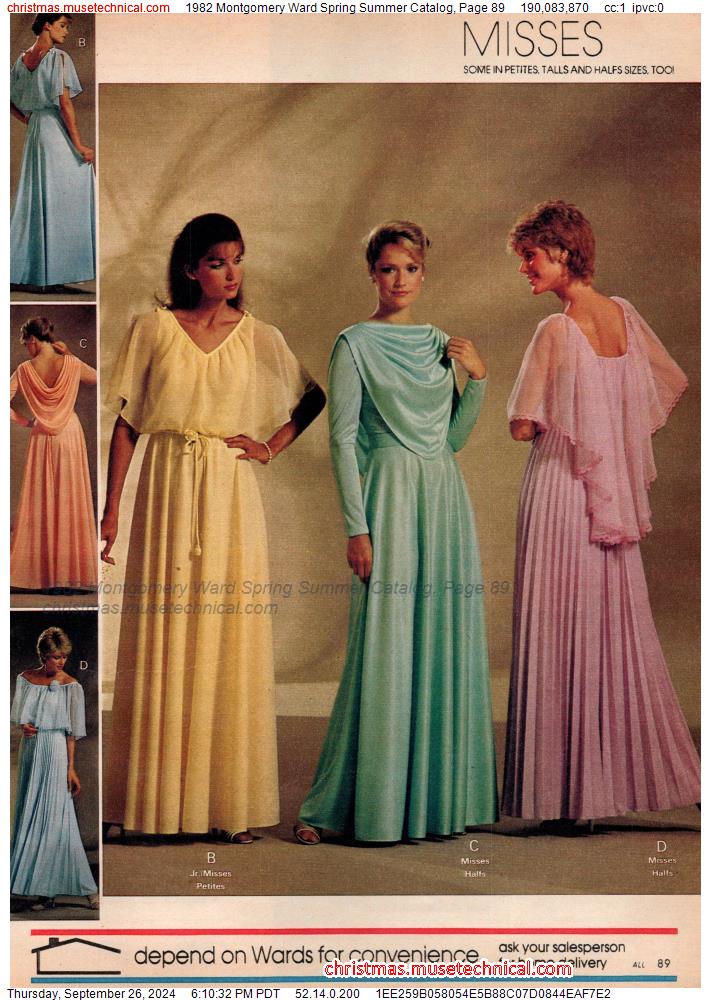 1982 Montgomery Ward Spring Summer Catalog, Page 89