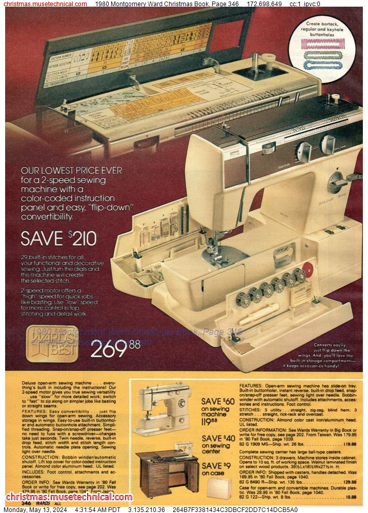 1980 Montgomery Ward Christmas Book, Page 346