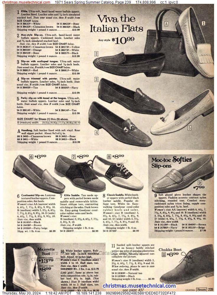 1971 Sears Spring Summer Catalog, Page 239
