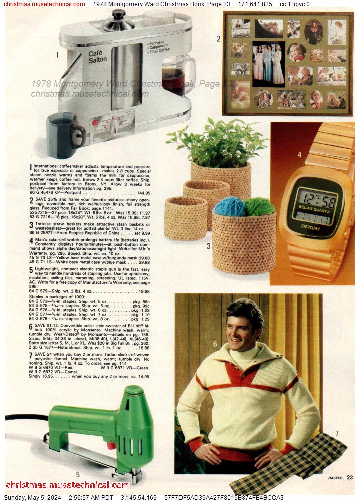 1978 Montgomery Ward Christmas Book, Page 23
