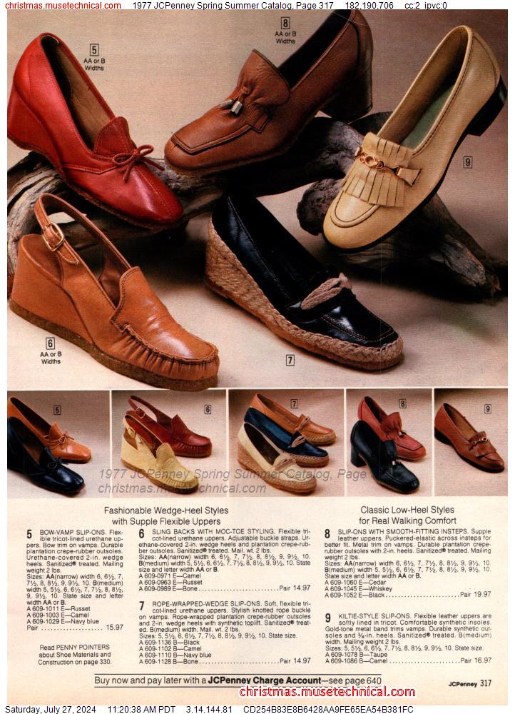 1977 JCPenney Spring Summer Catalog, Page 317