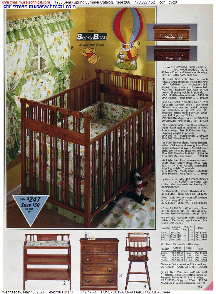 1985 Sears Spring Summer Catalog, Page 268