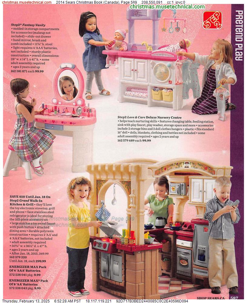 2014 Sears Christmas Book (Canada), Page 589