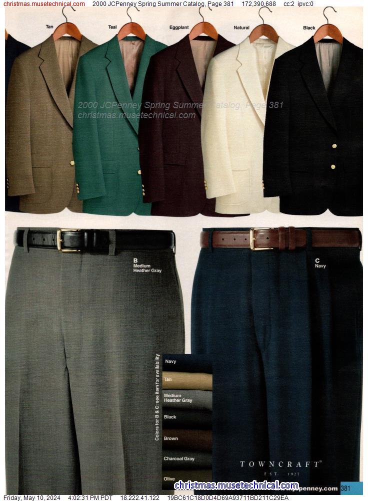 2000 JCPenney Spring Summer Catalog, Page 381