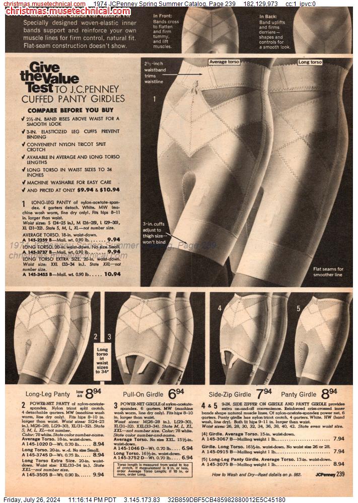 1974 JCPenney Spring Summer Catalog, Page 239
