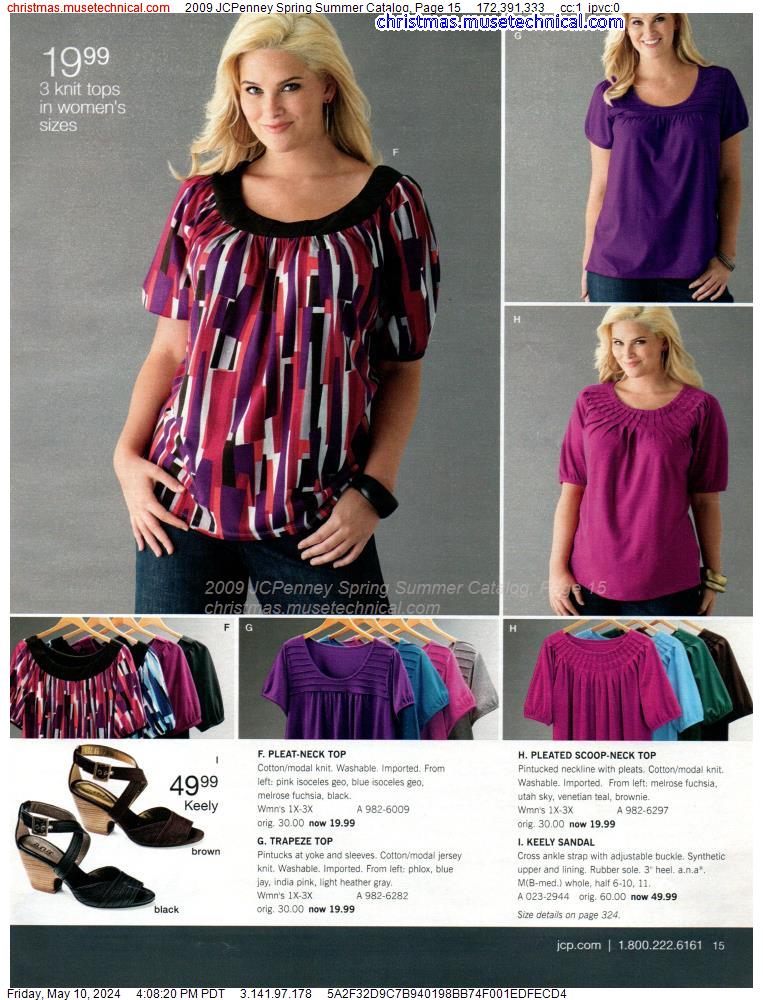 2009 JCPenney Spring Summer Catalog, Page 15