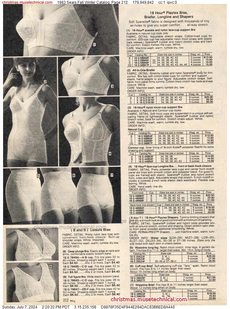 1983 Sears Fall Winter Catalog, Page 212