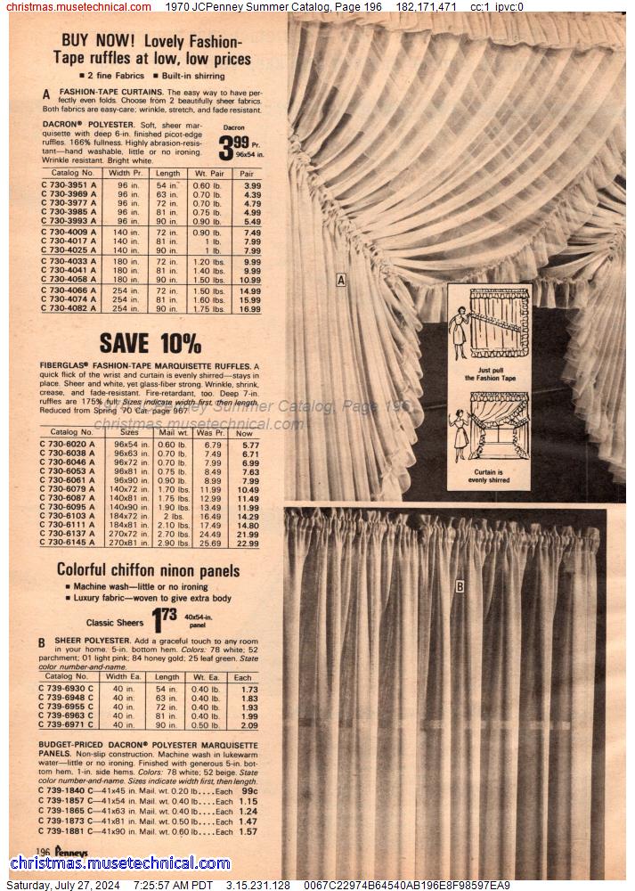 1970 JCPenney Summer Catalog, Page 196