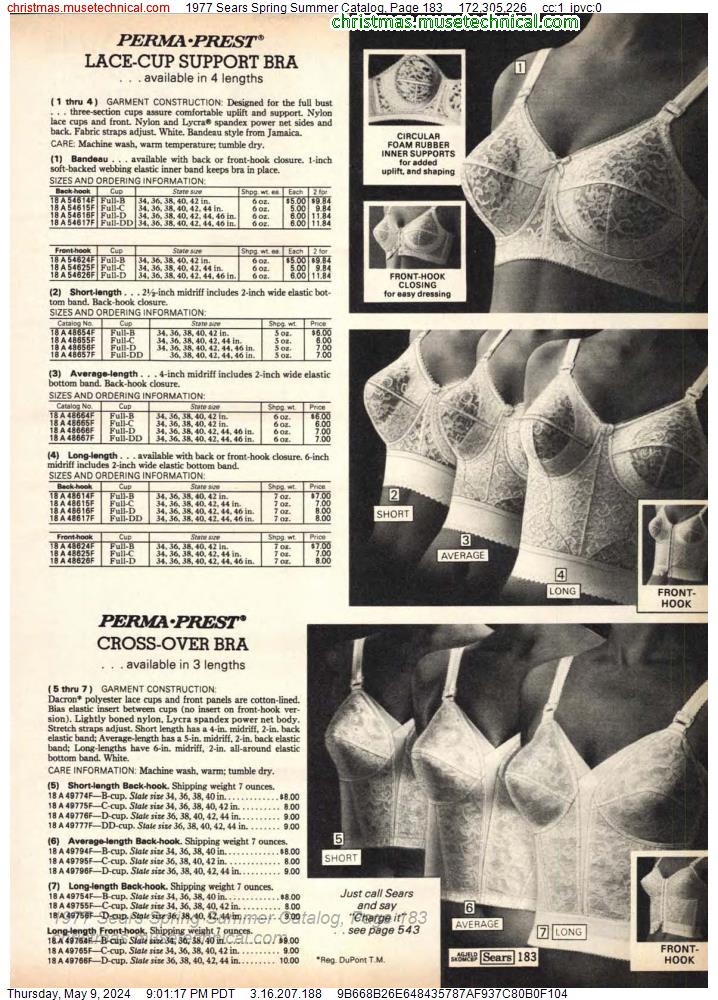 1977 Sears Spring Summer Catalog, Page 183