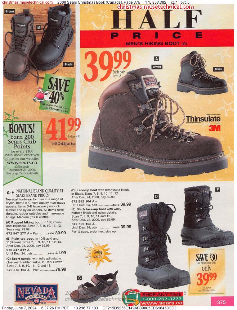2000 Sears Christmas Book (Canada), Page 375