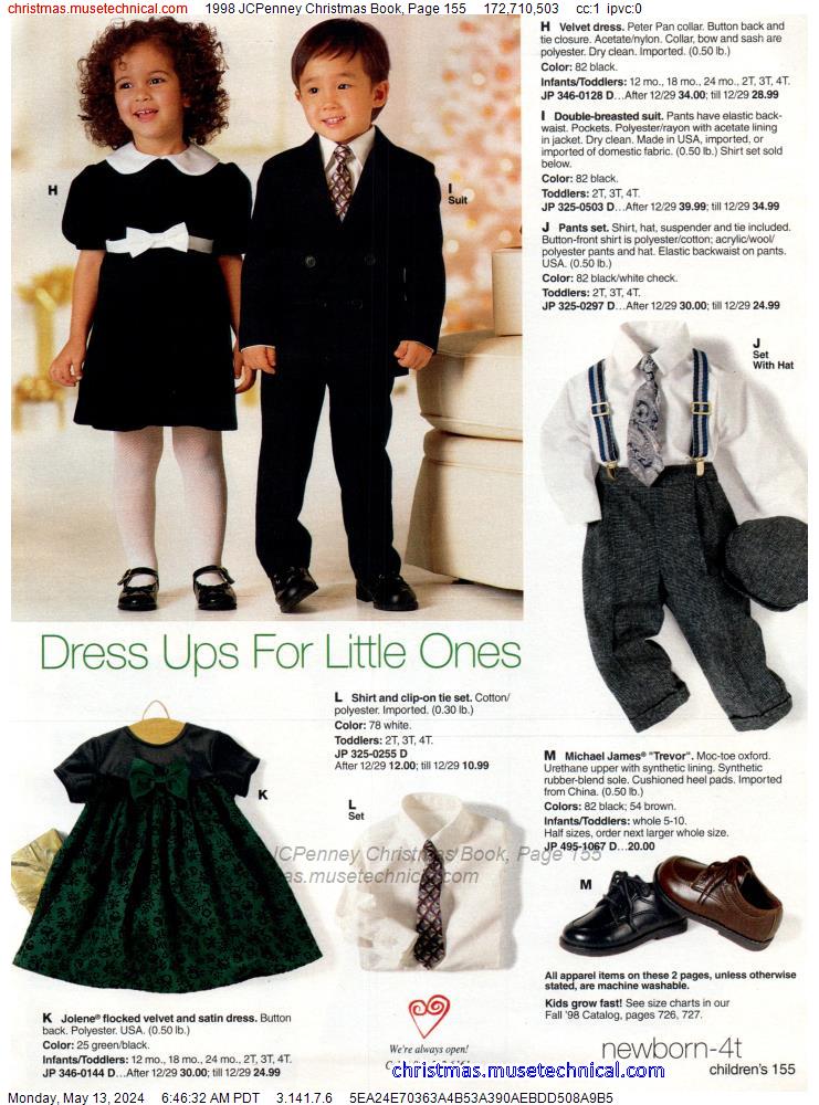 1998 JCPenney Christmas Book, Page 155