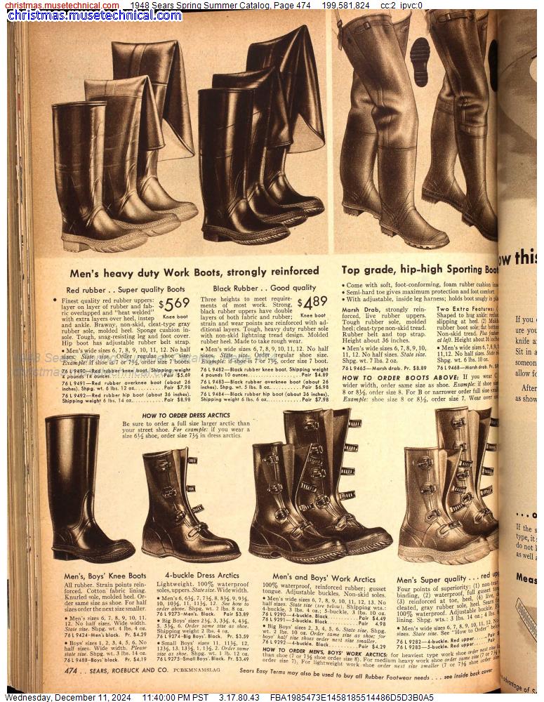 1948 Sears Spring Summer Catalog, Page 474