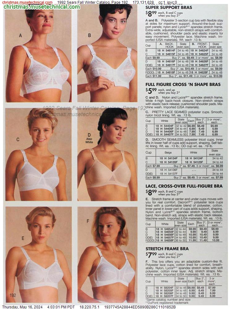 1992 Sears Fall Winter Catalog, Page 192