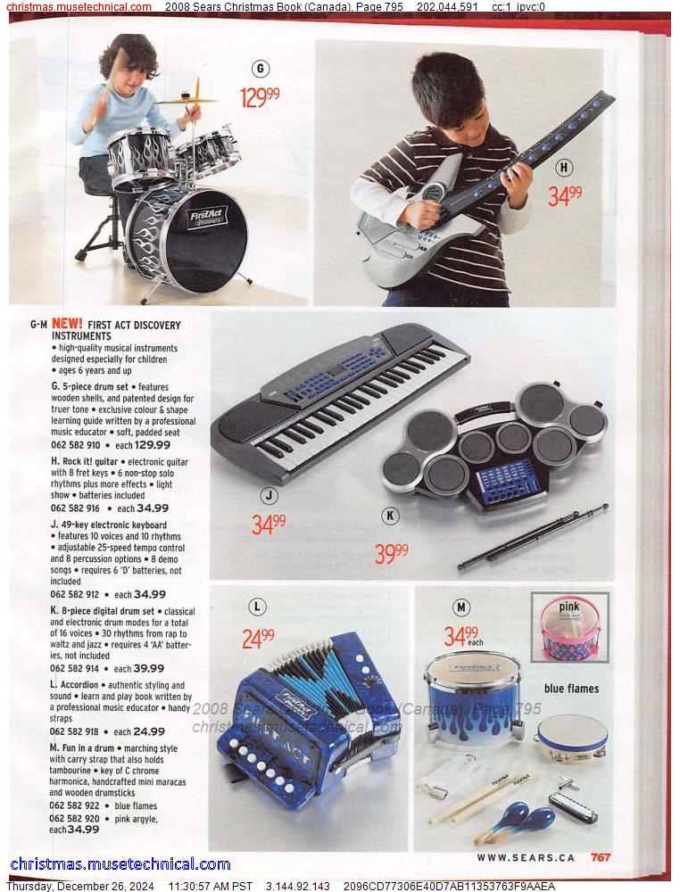 2008 Sears Christmas Book (Canada), Page 795