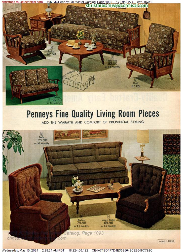 1963 JCPenney Fall Winter Catalog, Page 1093
