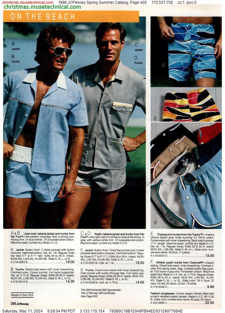 1986 JCPenney Spring Summer Catalog, Page 400
