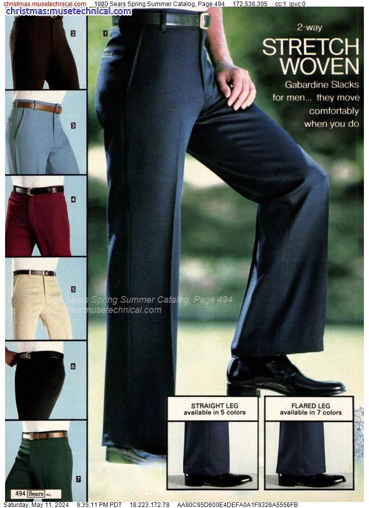1980 Sears Spring Summer Catalog, Page 494