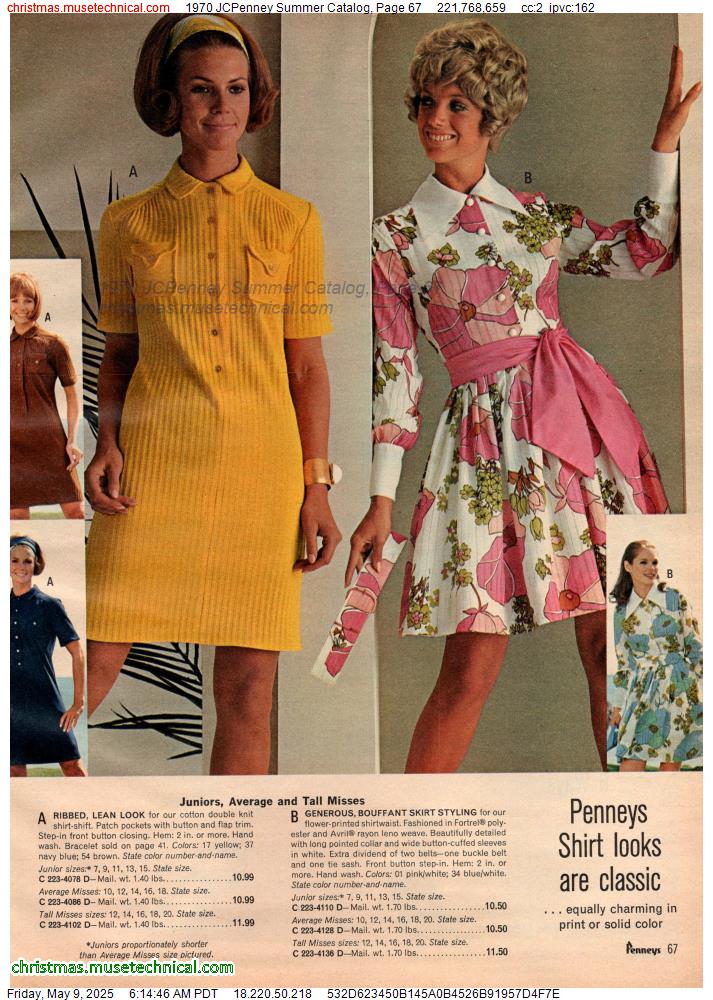 1970 JCPenney Summer Catalog, Page 67