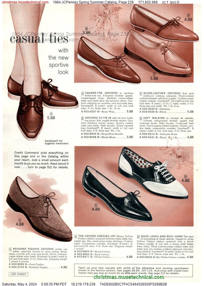 1964 JCPenney Spring Summer Catalog, Page 236