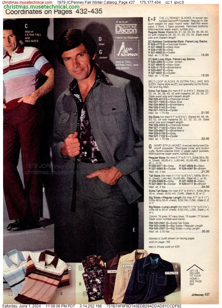 1979 JCPenney Fall Winter Catalog, Page 437