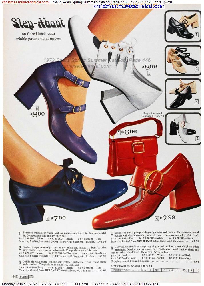 1972 Sears Spring Summer Catalog, Page 446