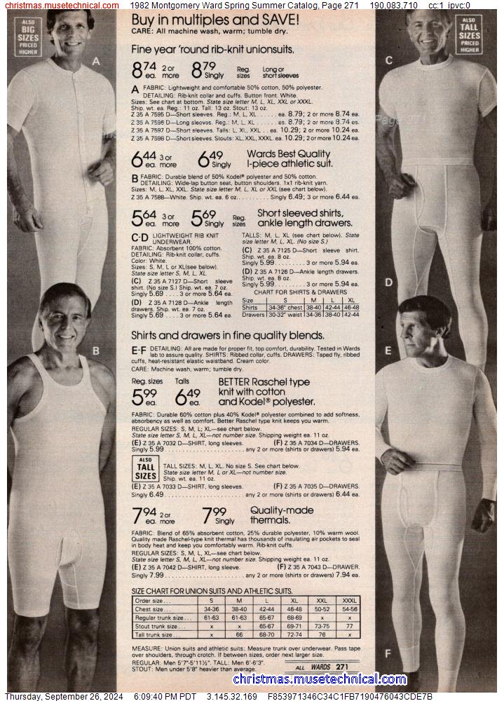 1982 Montgomery Ward Spring Summer Catalog, Page 271