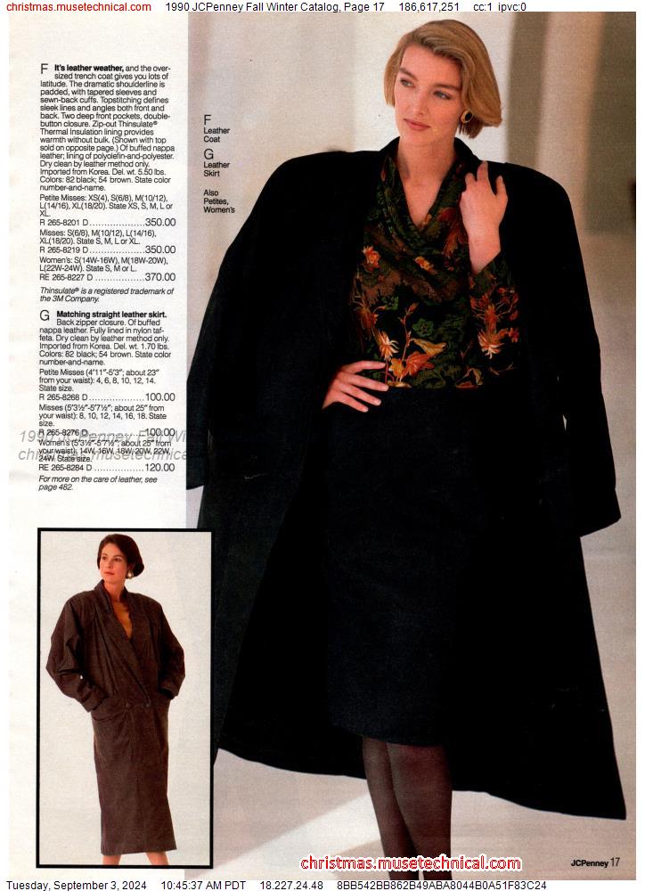 1990 JCPenney Fall Winter Catalog, Page 17