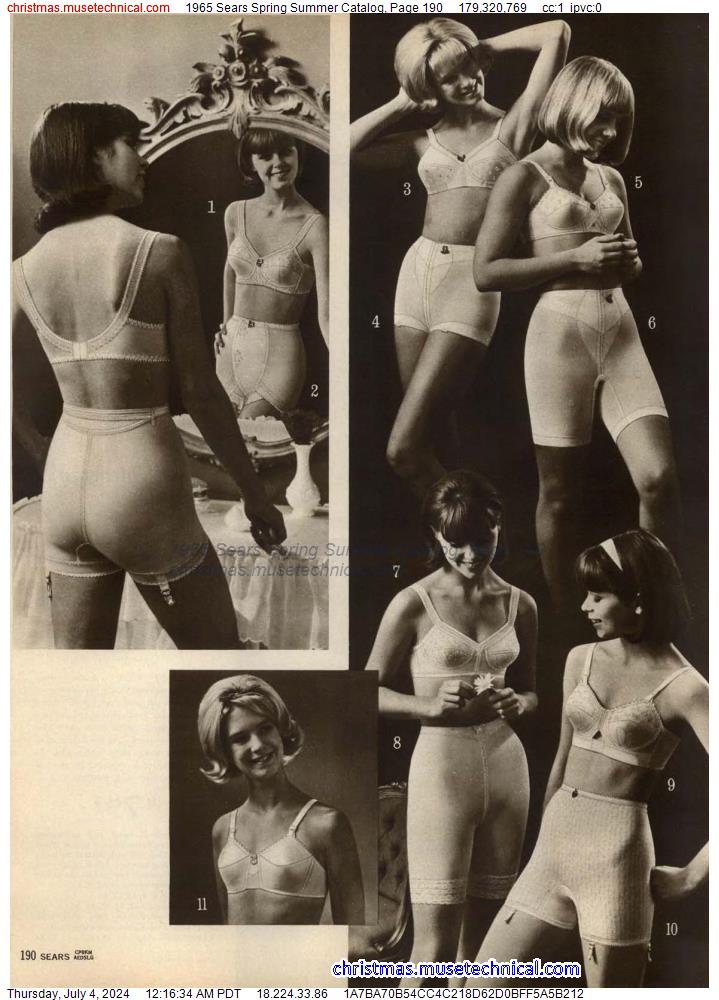 1965 Sears Spring Summer Catalog, Page 190