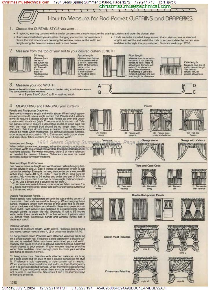 1984 Sears Spring Summer Catalog, Page 1272