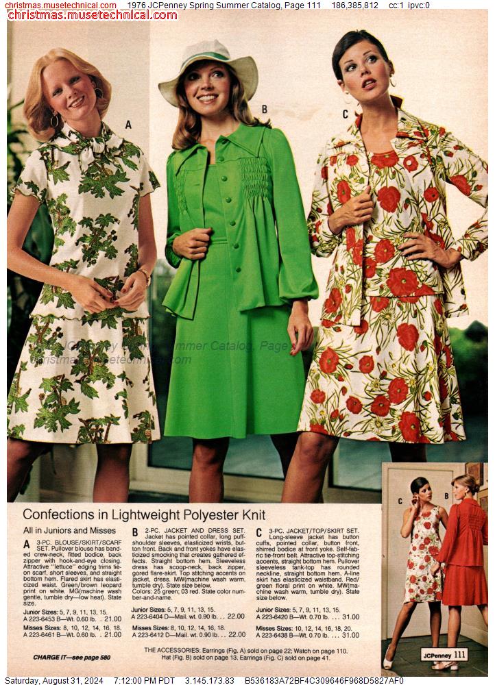 1976 JCPenney Spring Summer Catalog, Page 111