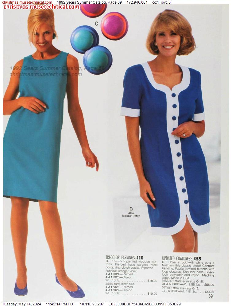 1992 Sears Summer Catalog, Page 69