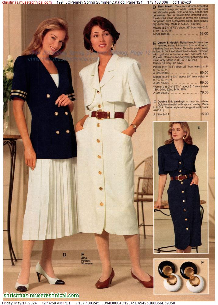 1994 JCPenney Spring Summer Catalog, Page 121