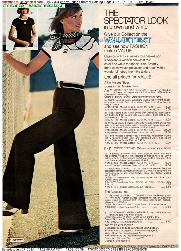 1977 JCPenney Spring Summer Catalog, Page 4