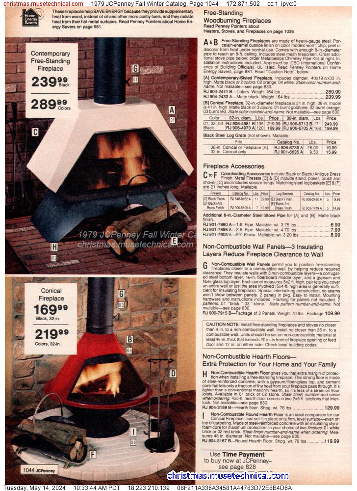 1979 JCPenney Fall Winter Catalog, Page 1044