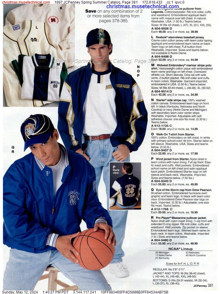 1997 JCPenney Spring Summer Catalog, Page 381