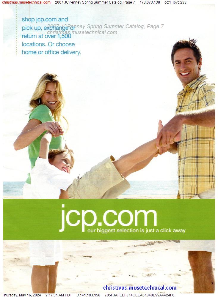 2007 JCPenney Spring Summer Catalog, Page 7