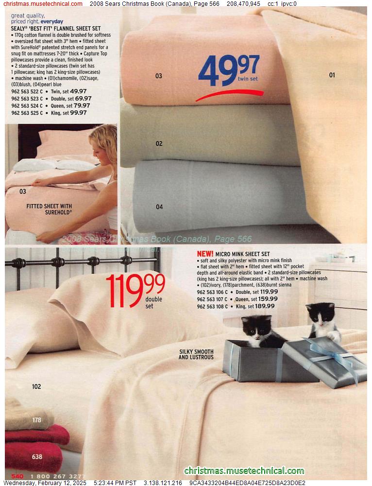 2008 Sears Christmas Book (Canada), Page 566