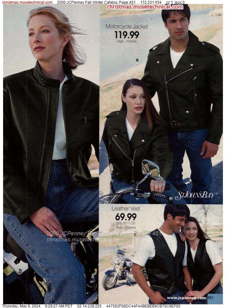 2000 JCPenney Fall Winter Catalog, Page 451