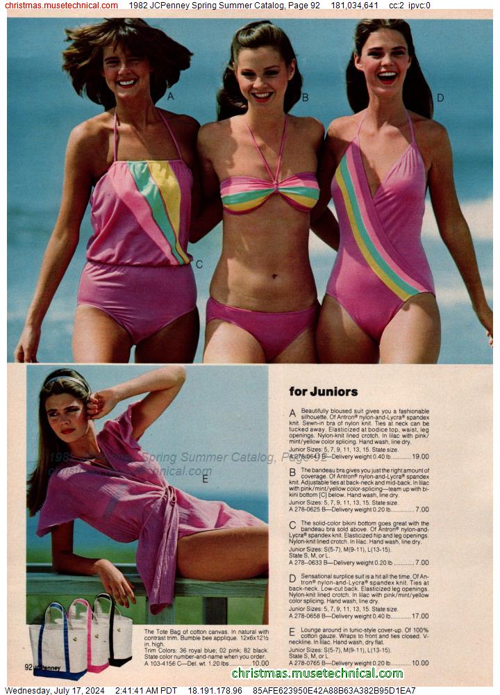 1982 JCPenney Spring Summer Catalog, Page 92