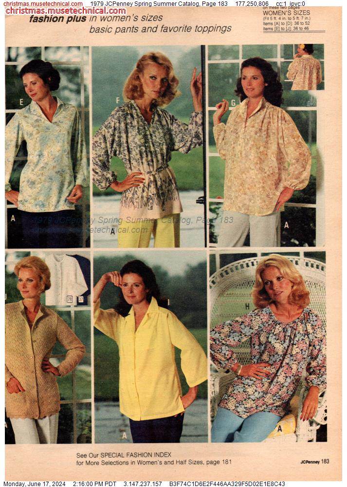 1979 JCPenney Spring Summer Catalog, Page 183