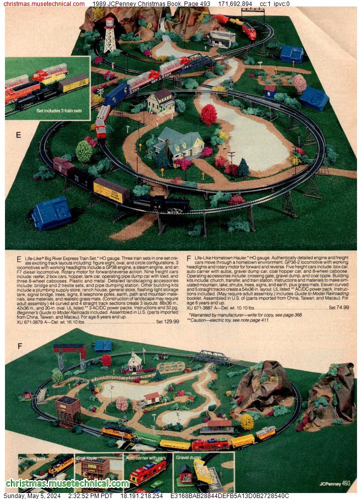 1989 JCPenney Christmas Book, Page 493
