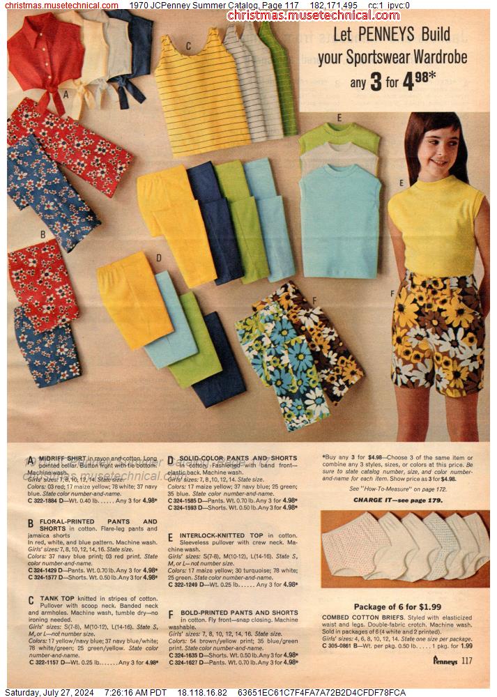 1970 JCPenney Summer Catalog, Page 117