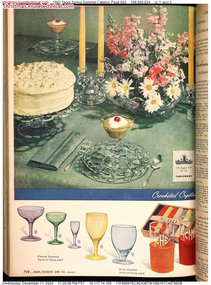 1947 Sears Spring Summer Catalog, Page 682