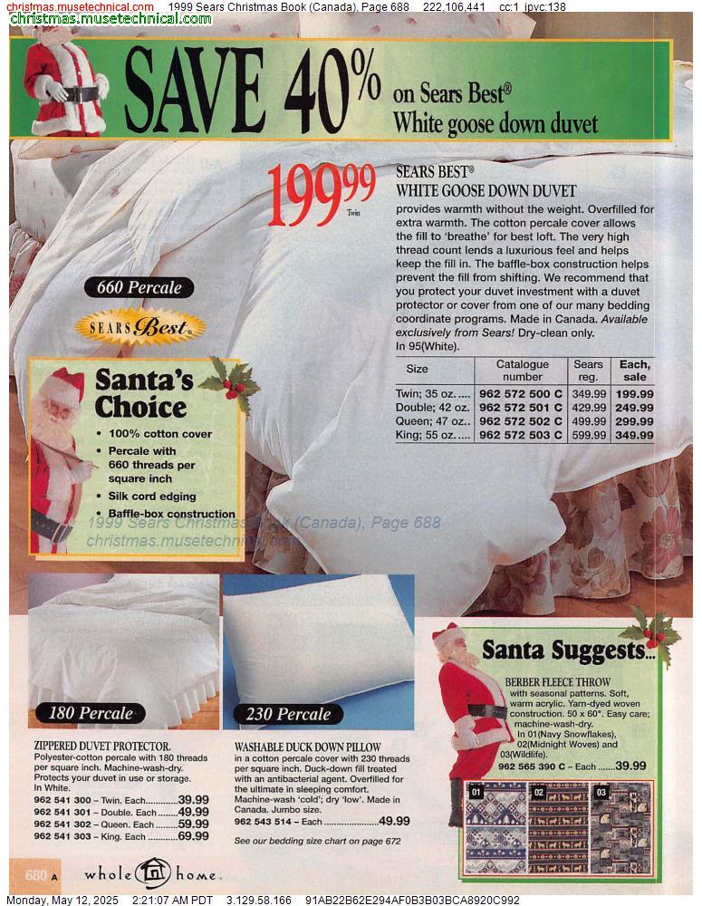 1999 Sears Christmas Book (Canada), Page 688