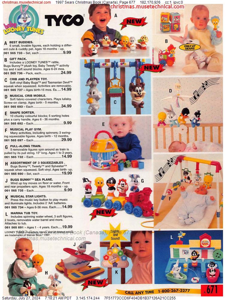 1997 Sears Christmas Book (Canada), Page 677