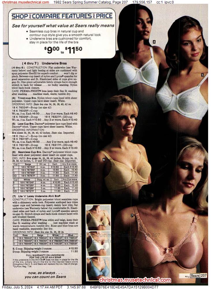 1982 Sears Spring Summer Catalog, Page 207