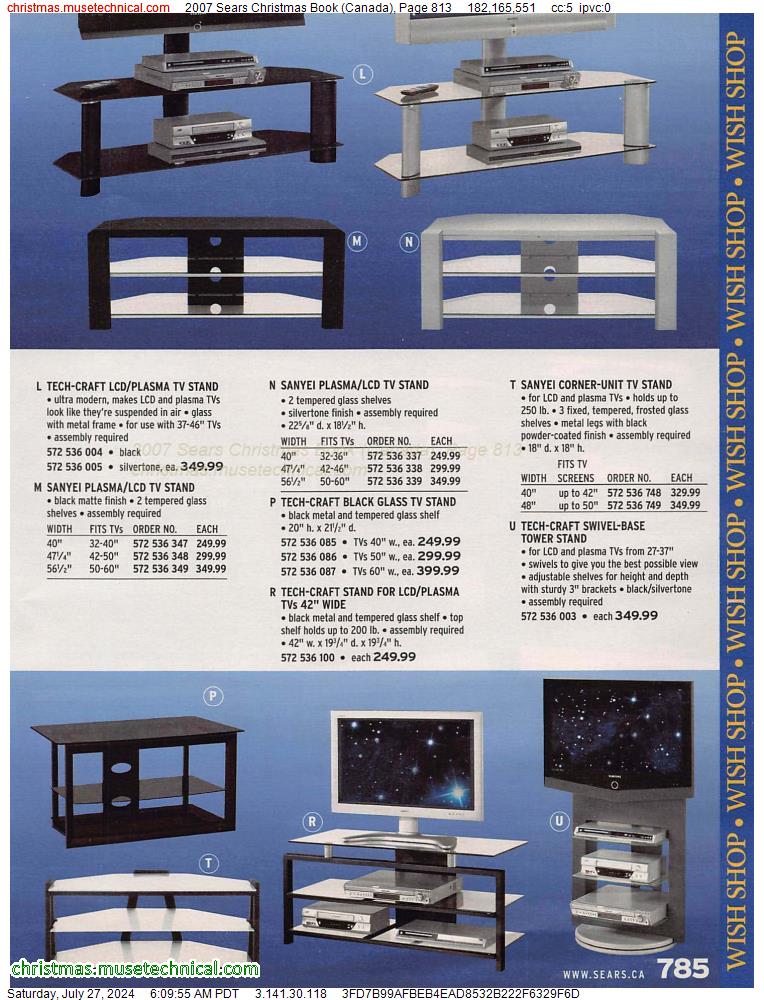 2007 Sears Christmas Book (Canada), Page 813