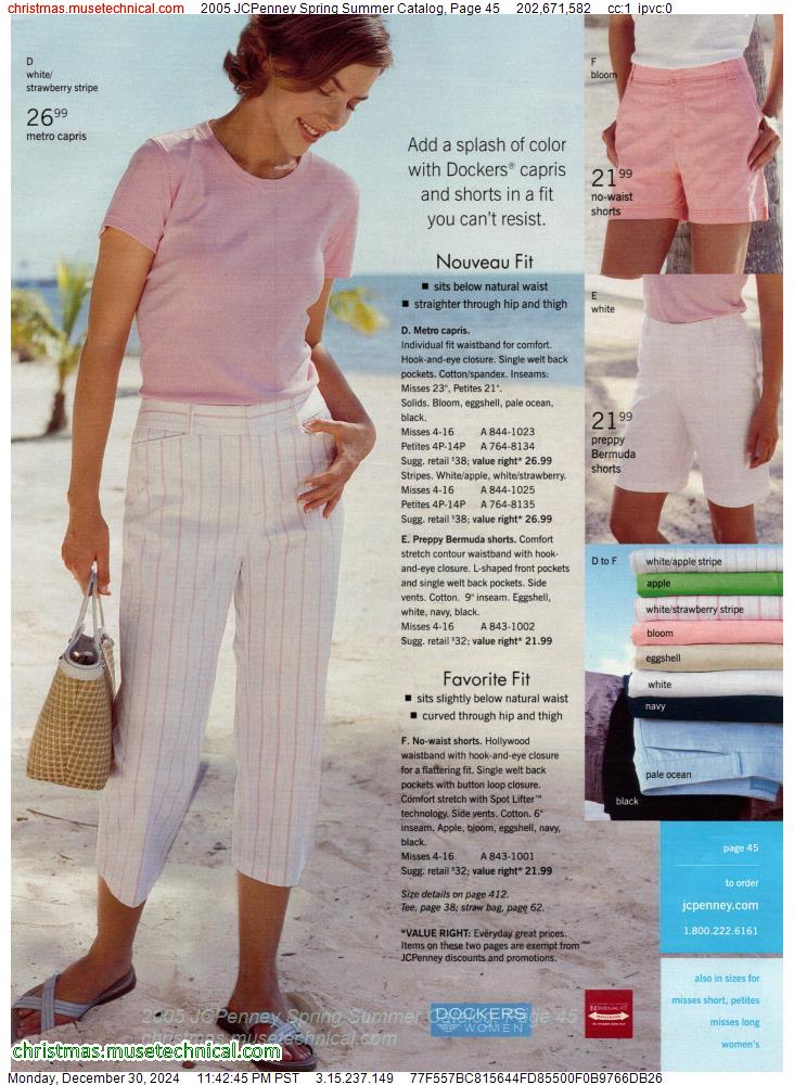 2005 JCPenney Spring Summer Catalog, Page 45