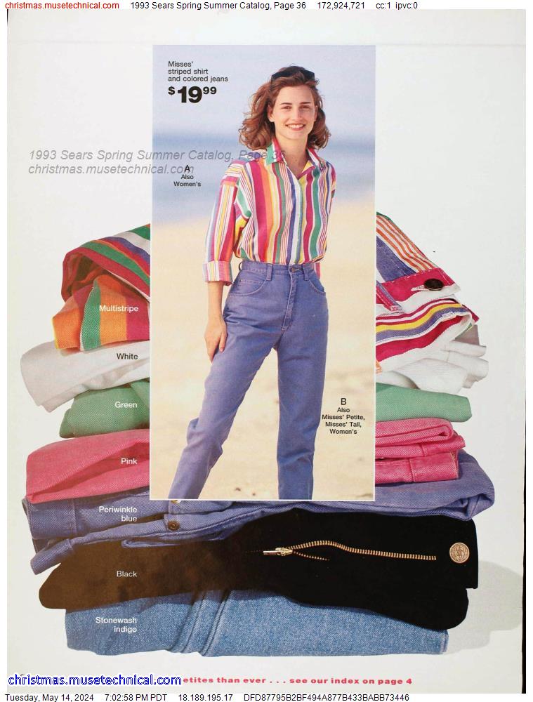 1993 Sears Spring Summer Catalog, Page 36